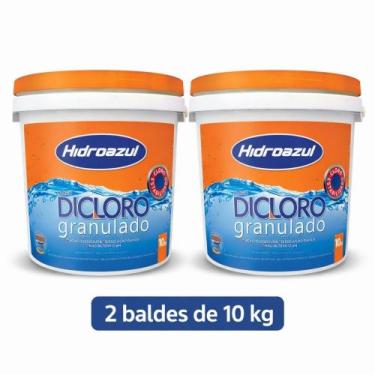 Imagem de 2 Cloros Dicloro Granulado Hidroazul 10kg