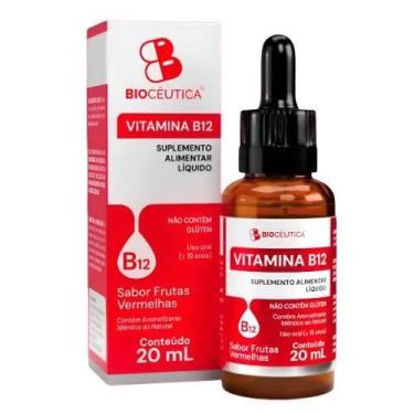 Imagem de Suplemento Vitamina B12 Frutas Vermelhas 20ml Biocêutica - BIOCEUTICA