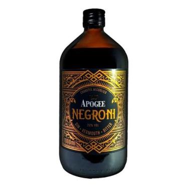 Imagem de Gin Apogee Negroni Vermouth Bitter Gin 1 Litro - Congratulations Store