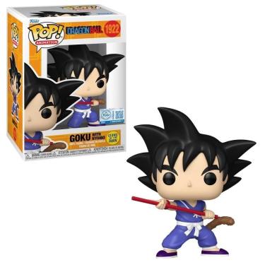 Imagem de Boneco Funko Pop! Dragon Ball - Goku Com Nyoibou (glow)