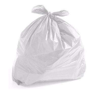 Imagem de Saco para Lixo 40 Litros Branco Comum Pacote com 100 Unidades para Uso Doméstico Higipack