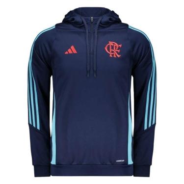 Imagem de Moletom Adidas Flamengo Viagem 2025/26 Masculina - Marinho 2GG-Masculino