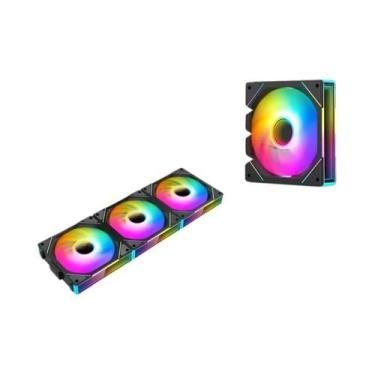 Imagem de Cooler CPU ARGB 360mm Teucer JM-1 - Ventilador com Caixa de Resfriamen