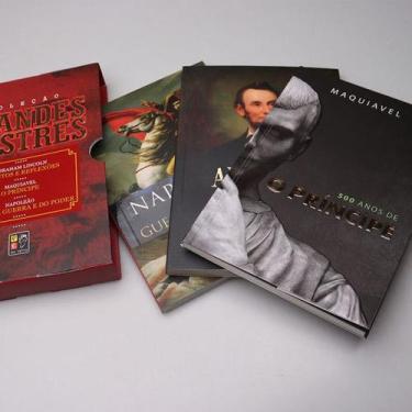 Imagem de Box 3 Livros Grandes Mestres - Napoleão, O príncipe e Abraham Lincoln 