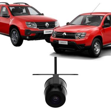 Imagem de Câmera de Ré 720p Visão 180º Com Conexão Original para Renault Duster 