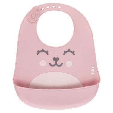 Imagem de Babador em Silicone com Pega-Migalhas Gumy - Buba, Rosa