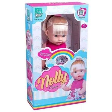 Imagem de Boneca Nolly Fala 60 Frases Super Toys