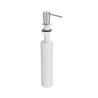 Imagem de Dosador de Sabão Decamatic AC.500.DISP.INX para Pia em Inox 304 e Plástico 500ml com Recipiente Deca