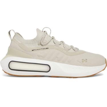Imagem de Tênis Sportstyle Under Armour Phantom 4 Masculino, Bege, 43