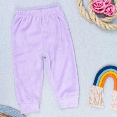 Imagem de Calça De Plush Para Bebê Quentinha E Confortável Cor:verdeTamanho:3-6M