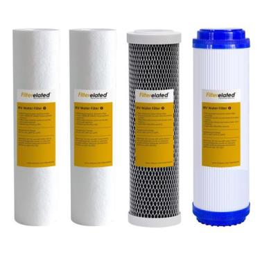 Imagem de Conjunto de Reposição para Filtro de Água RV Filterelated 3 Estágios 1