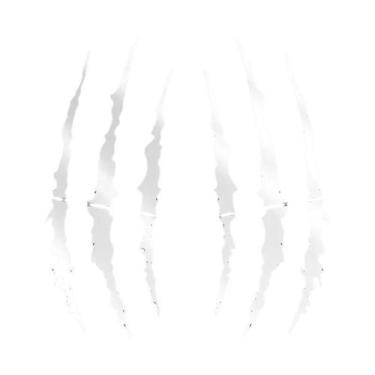 Imagem de Adesivos De Vinil Para Moto Monster Claw 2 Peças DIY Para Capacete E C