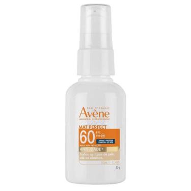 Imagem de Protetor Solar Facial Avène Mat Perfect Anti-Idade FPS60, Claro
