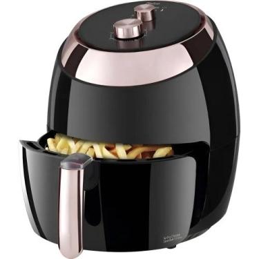 Imagem de Fritadeira Air Fryer Philco Chrome 6,5L PFR02PC Preta 220V, Preto, 220