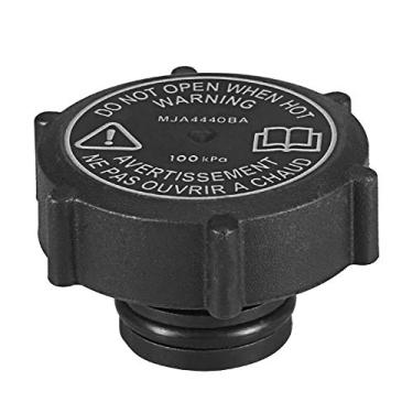 Imagem de KIMISS Tampa de radiador de carro, tampa de tanque de água para X-Type XJ8 XK8 XJR XKR 2003-2009, preta