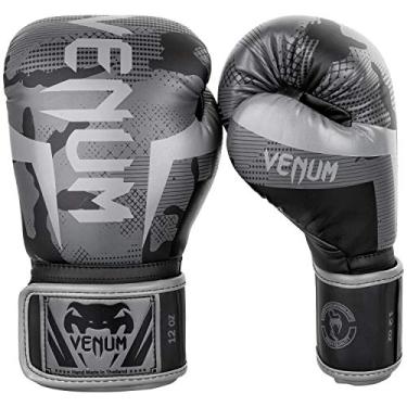 Imagem de Venum Luvas de boxe Elite - Preto/Camuflagem escura