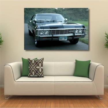 Imagem de Quadro decorativo Supernatural - Impala - Tela em Tecido