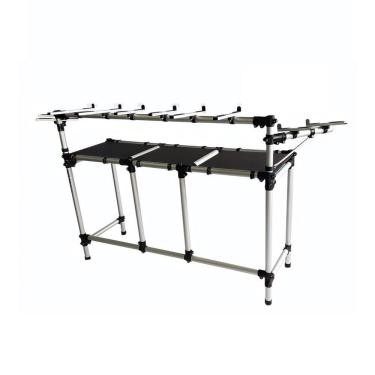 Imagem de Rack Titanium RDJMK2 Custom Ideal Para Djs Com Suportes Modulares Para Melhor Adequar Seu Equipamento Na Performance do Trabalho