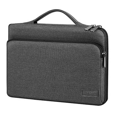 Imagem de MoKo Bolsa para tablet de 9 a 11 polegadas com alça retrátil para iPad Pro M4/iPad Air M2 2024 de 11 polegadas, iPad Air 5/4ª e 10,9, iPad 10.9 de 10ª geração, iPad Pro 11, iPad 9/8ª 10.2, preto e