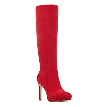 Imagem de Nine West Quadilyn Red Suede 12