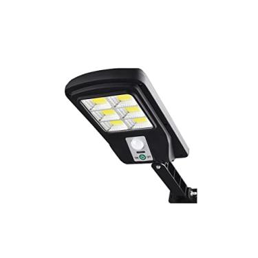 Imagem de Mini Luminária Solar Poste Rua Parede Refletor 48 Cob Sensor (QUADRADO)