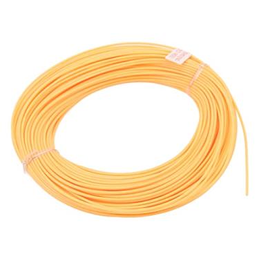 Imagem de Linha de pesca com mosca, Nylon Revestimento de PVC Acabamento laranja Visibilidade total Sem desvanecimento Linha Flutuante Força elevada Resistente ao desgaste Linha de pesca