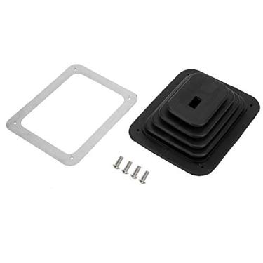 Imagem de Gorgeri Tampa contra poeira do painel de engrenagem de câmbio de borracha 14,5 cm x 16,5 cm manual automático 350 capa contra poeira