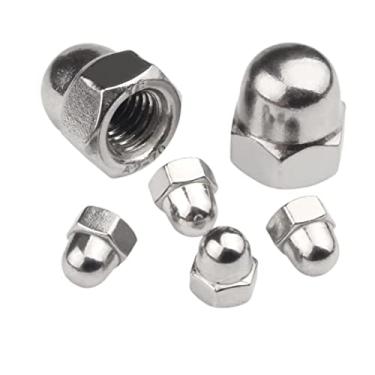 Imagem de Porca Calota Em Inox 304 - M6 Polido, Kit 30 Unidades