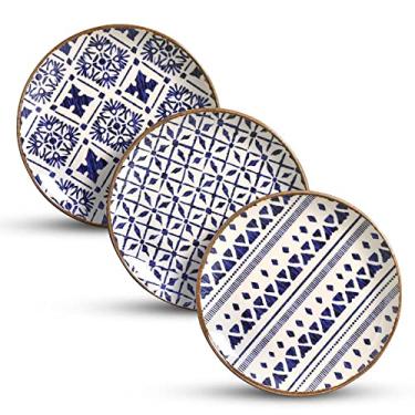 Imagem de Conjunto C/ 6 Pratos De Sobremesa Coup Asteca Ø 20,5 cm