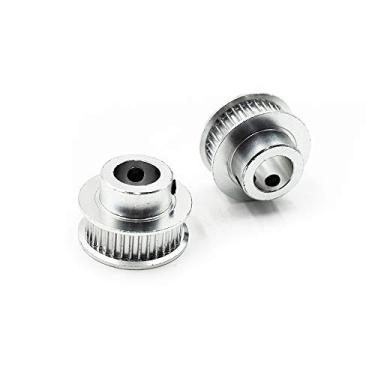 Imagem de LICTOP GT2 36 Dentes 10 mm Furo Cinto Temporizador Pulley Flange Synchronous Wheel