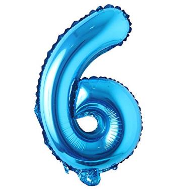 Imagem de Balões de festa de aniversário azul de 101,6 cm, decorações de casamento, alfabeto, letras de hélio, balões de hélio, suprimentos para chá de bebê (101,6 cm, azul puro 6)