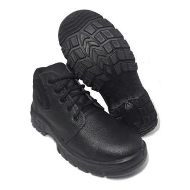 Imagem de BOTA DE SEGURANÇA ECOSAFETY PR120-AP BICO DE PVC COURO RELAX PRETO C.A 40677 Tamanho:41