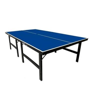 Mesa de Ping Pong Dobrável MDF 18mm (Paredão) - Cama Elástica RS