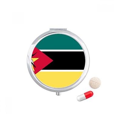 Imagem de Moçambique, bandeira nacional da África, caixa de armazenamento de remédios