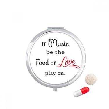 Imagem de Shakespeare Music be The Food of Love, caixa de armazenamento de remédios