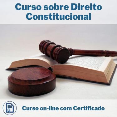 Imagem de Curso Online em videoaula sobre Direito Constitucional com Certificado + 2 brindes