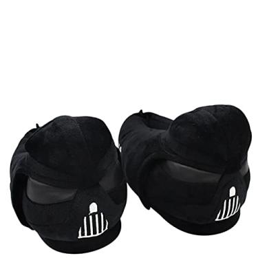 Imagem de Pantufa Unissex 3D Darth Vader Star Wars, Tamanho M(36/38) Zona Criativa