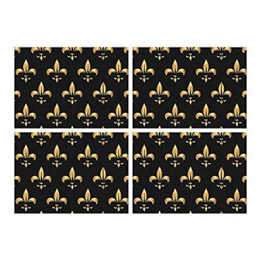 Imagem de Jogo Americano Sativ 4 Peças 30x40 Base Emborrachada