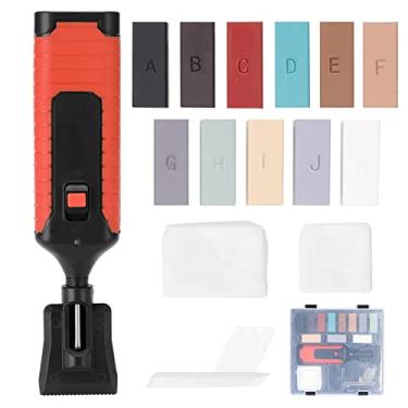 Imagem de Chusui Conjunto de ferramentas de reparo de telha cerâmica multifuncional DIY conjunto de ferramentas de reparo Ferramentas domésticas convenientes para economia de trabalho Reparação de arranhões CX