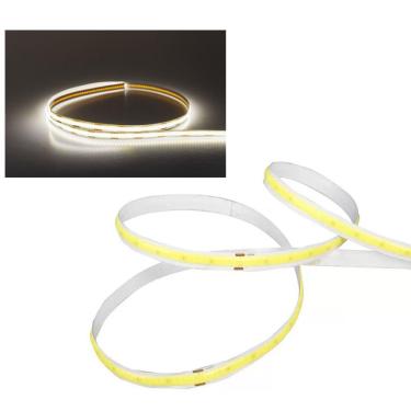 Imagem de Fita de Led COB 12v Rolo 50 metros 10w Decoraçao Sala Quarto Cozinha Ambiente Interno Externo Iluminaçao