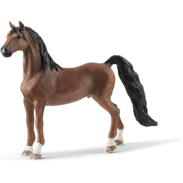 Imagem de SCHLEICH Horse Club, Estatueta animal, Brinquedos de Cavalo para Meninas e Meninos de 5 a 12 anos, Gelding Selado Americano