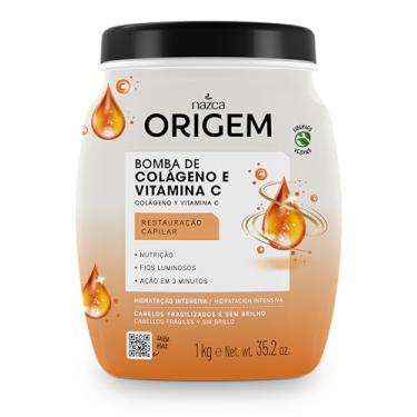 Imagem de NAZCA Origem Creme De Hidratação Condicionante Colágeno 1Kg Nazca Cosméticos