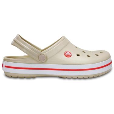 Imagem de Sandália Crocs Crocband Stucco/Melon - M4w6 Bege  unissex