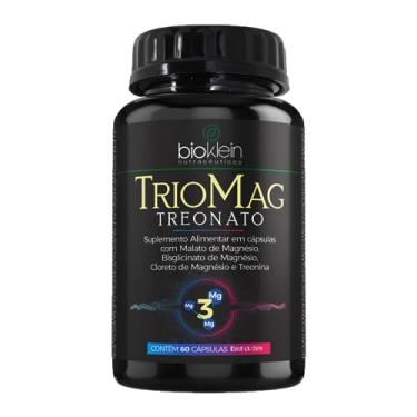 Imagem de Triomag Treonato Cloreto, Bisglicinato, Malato de Magnésio e Treonina 60 cápsulas - Bioklein