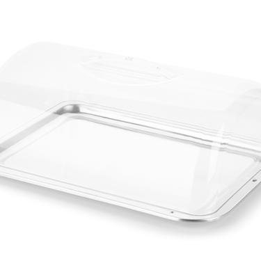 Imagem de Suporte Para Torta Porta Bolo Boleira Retangular Com Tampa