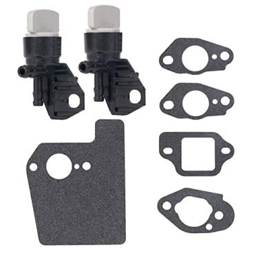 Imagem de Mikatesi 16950-ZM0-003 Conjunto de válvula de desligamento de combustível Petcock com kit de junta para Honda GC135 GCV135 GSV190A GCV190A GCV160 GCV160A GCV160LA GCV160LE HRB216 HRS216K1 Cortador de