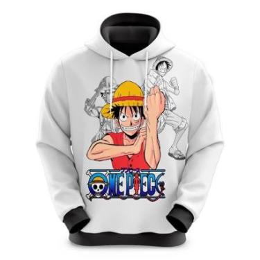 Imagem de Blusa Moletom Sublimação Blusão Full Print com Capuz Anime Novidade-Unissex