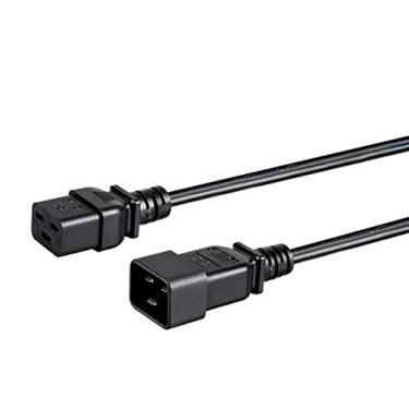 Imagem de Monoprice Cabo de extensão de energia 16AWG, 13A (IEC-320-C19 para IEC-320-C20)