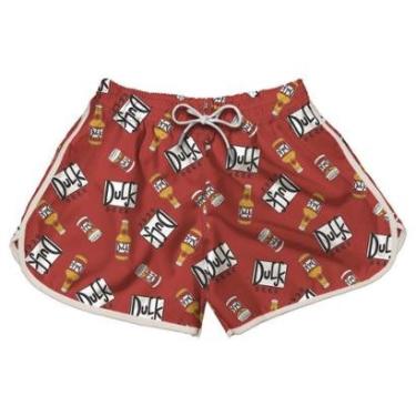 Imagem de Short Feminino Esportivo Tactel Estampado Caminhada Corrida-Masculino