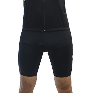 Imagem de Bermuda para Ciclismo com Forro DA Modas em poliamida com proteção UV- Masculina-Masculino